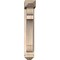 Ekena Millwork Olympic Arts and Crafts Smooth Bracket w/ Offset Brace, Douglas Fir, 5 1/2"W x 20"D x 32"H BKT0604X20X32OLY03SDF - alternate 3